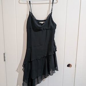 Kimchi Blue Black Asymmetrical Dress